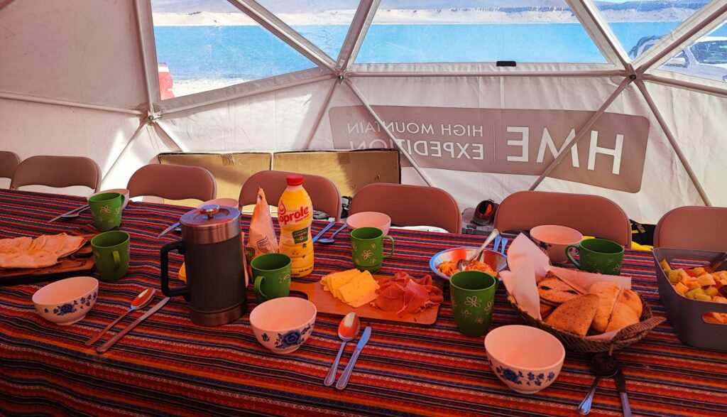 base camp food ojos del salado