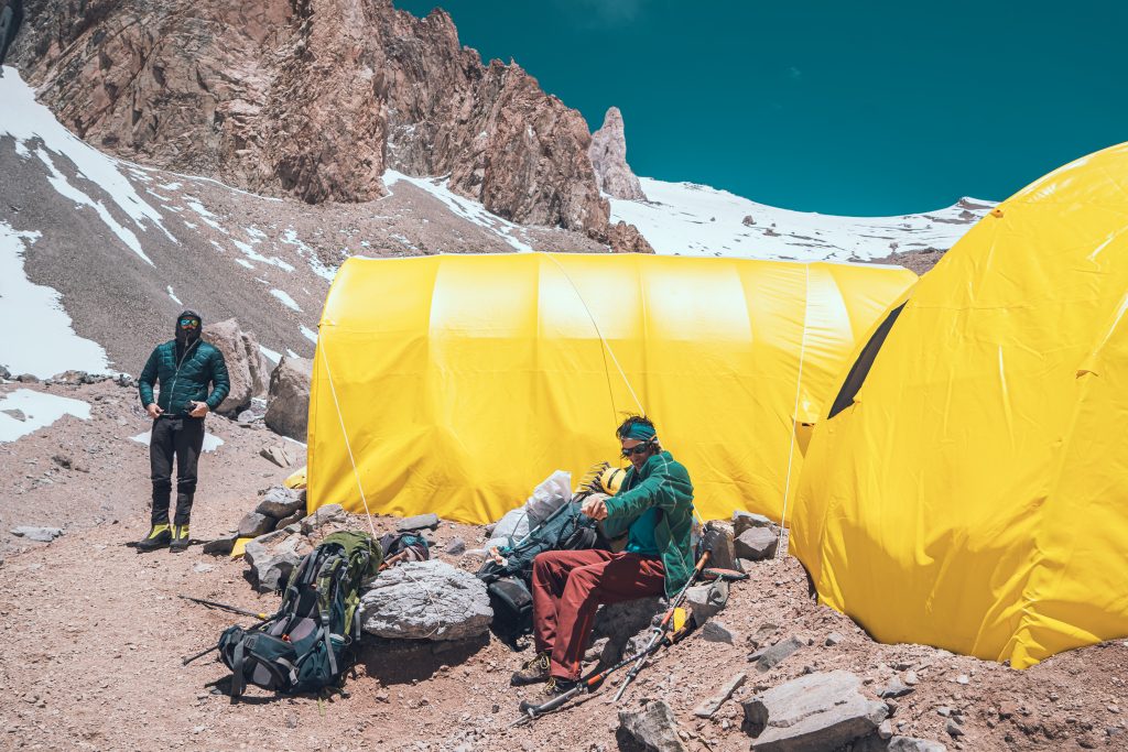 Aconcagua camp