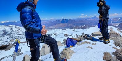 Why to Climb Ojos del Salado with HME