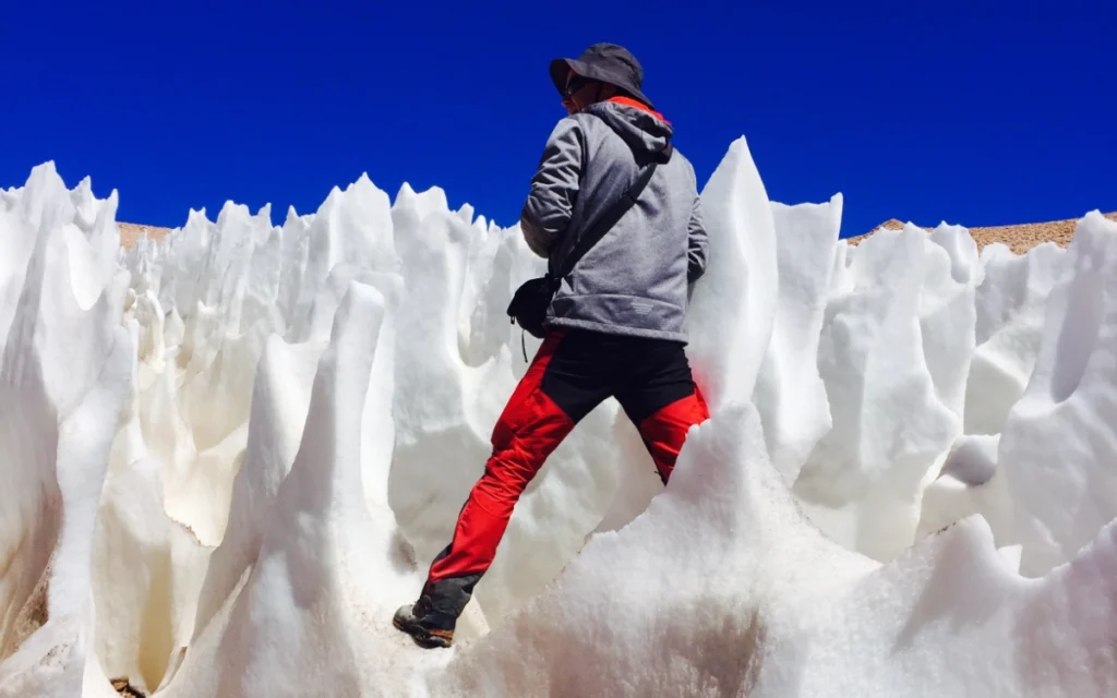 Penitentes de Nieve - Ojos del Salado Premium